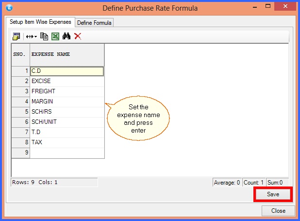 fmcg pur vocher define rate formulas 2